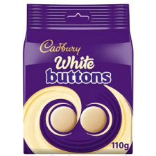 Retail Pack Cadbury White Chocolate Giant Buttons 10 x 110g
