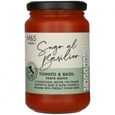 Marks and Spencer Tomato and Basil Pasta Sauce 340g
