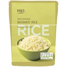 Marks and Spencer Microwaveable Basmati Rice 250g pouch