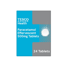Tesco Soluble 500Mg Paracetamol 24 Tablets