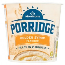 Morrisons Golden Syrup Porridge Pot 55g