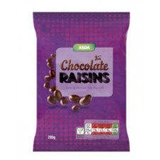 Asda Chocolate Raisins Bag 200g