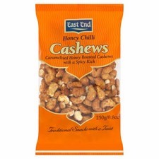 East End Honey Chilli Cashew Nuts 250g