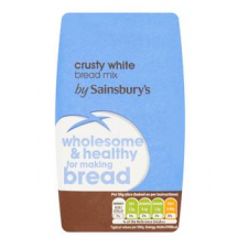 Sainsburys Crusty White Bread Mix 500g