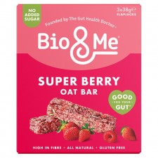 Bio&Me Super Berry Oat Bar 3x38g