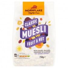 Mornflake Classic Fruit and Nut Muesli 750g