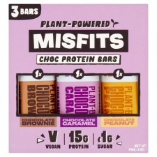 Misfits Plant Based Protein Bar Variety Multipack 3 x 45g