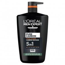 L'Oreal Men Expert 5in1 Pure Carbon Total Clean Shower Gel 1 Litre