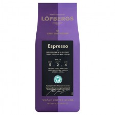 Lofbergs Espresso RFA Dark Roast Whole Coffee Bean 400g
