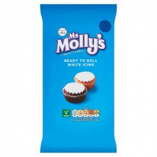 Ms Mollys Ready To Roll White Icing 1kg