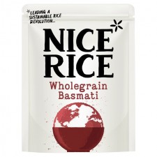Nice Rice Wholegrain Basmati Microwave Rice 250g