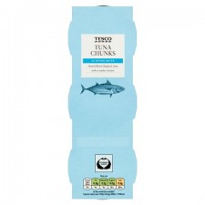 Tesco Tuna Chunks In Spring Water 3x80g