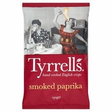 Tyrrells Smoked Paprika Crisps 150g