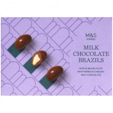 Marks and Spencer Milk Chocolate Brazils 150g