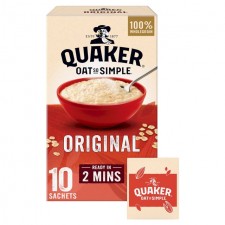 Quaker Oat So Simple Original Porridge 10 Pack