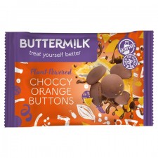 Buttermilk Plant Powered Chocolate Orange Buttons 42g