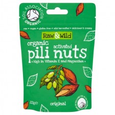 Raw and Wild Activated Pili Nuts Organic Original 22g