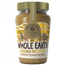 Whole Earth Crunchy Golden Roasted Peanut Butter 340g