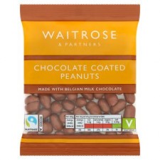 Waitrose Chocolate Coated Peanuts 135g