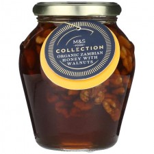 Marks and Spencer Organic Zambian Honey with Walnuts 454g
