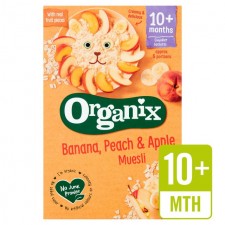 Organix Cereals Apple Peach and Banana Muesli - Stage 3 200g