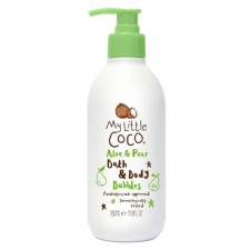 My Little Coco Aloe and Pear Bath and Body Bubbles 350ml