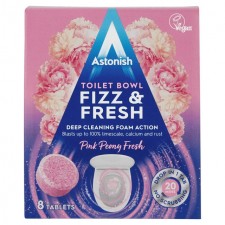 Astonish Fizz and Fresh Peony Bloom Toilet Tablets 200g