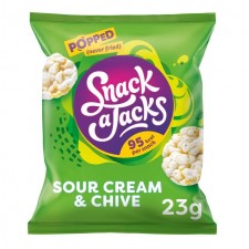 Snack A Jacks Sour Cream and Chive 23g