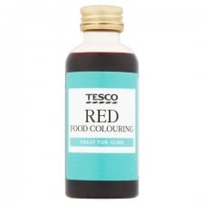 Tesco Red Food Colouring 60ml