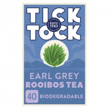 Tick Tock Earl Grey Rooibos 40 Teabags