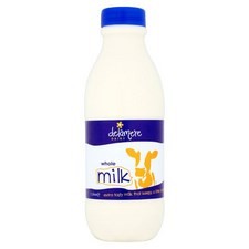 Delamere Dairy Sterilised Longlife Whole Milk 1L