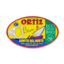 Brindisa Ortiz Albacore Tuna Fillets in Organic Olive Oil 112g