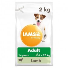 IAMS for Vitality Adult Dog Food Small Medium Breed With Lamb 2kg