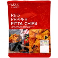 Marks and Spencer Red Pepper Pitta Chips 150g