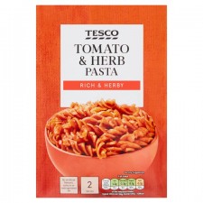 Tesco Tomato And Herb Pasta And Sauce 120g