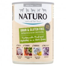 Naturo Turkey with Cranberries Broccoli and Carrot 390g