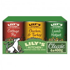 Lilys Kitchen Classic Recipes for Dogs Multipack 6 x 400g