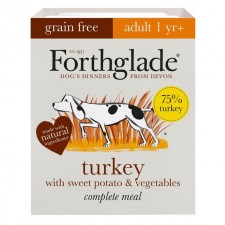 Forthglade Complete Adult Turkey Sweet Potato and Veg Grain Free 395g