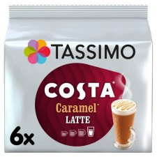 Tassimo Costa Caramel Latte 6 Pods