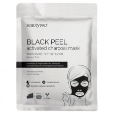 Beauty Pro Black Peel Mask with Activated Charcoal 3 Pack