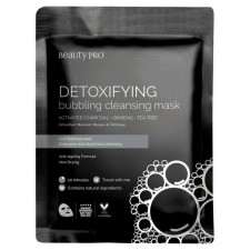 Beauty Pro Detoxifying Bubbling Cleansing Mask with Activated Charcoal 20ml