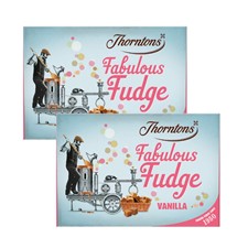 Thorntons Vanilla Fudge 2 x 350g Boxes (OR)