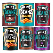 Heinz Baked Beans Bundle 6 x Assorted Tins (A152508)