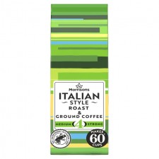 Morrisons Italian Roast and Ground Coffee 454g