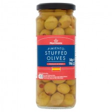Morrisons Pimiento Stuffed Olives 340g