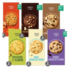 Marks and Spencer Cookie Variety Bundle 6 x 8 Pack (A152515)