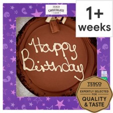 Tesco Large Chocolate Celebration Cake Serves 14