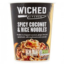 Wicked Kitchen Spicy Coconut and Rice Noodles Pot 72G
