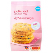 Sainsburys Polka Dot Cookie Mix 275g