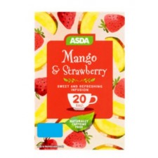 Asda Mango and Strawberry 20 Tea Bags